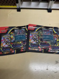 Pokemon TCG Phantasmal Flames 3-Pack Blister SET OF 2 SEALED - Image 1