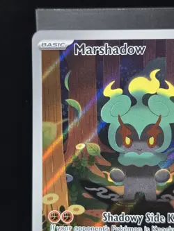 Pokemon Marshadow 146/132 Illustration Rare Holo Mega Evolution Near Mint - Image 5