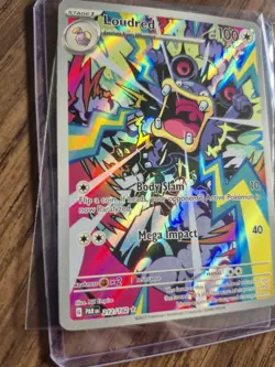 Pokemon TCG Loudred Paradox Rift 212/182 Holo Illustration Rare NM/M Condition - Image 3