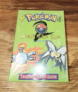 Pokemon Lightning Bug Theme Deck Base Set 2 Jungle Sealed Brand New Wizards 742818061551 - Image 1