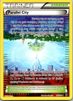 Parallel City 145/162 - XY - BREAKthrough Uncommon Pokemon TCG NM - Image 1