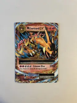 M Charizard EX 13/108 Pokemon TCG XY Evolutions Holo Ultra Rare LP - Image 1