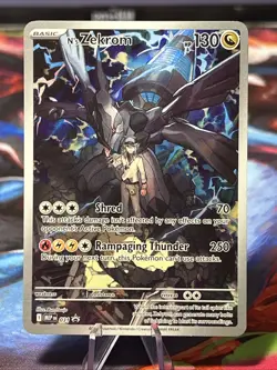 Pokemon TCG N’s Zekrom #031 Black Star Promo Full Art Ascended Heroes Promo NM/M - Image 1
