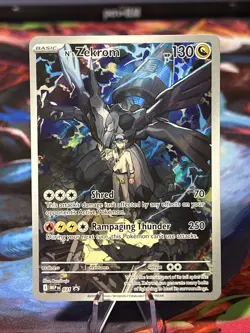 Pokemon TCG N’s Zekrom #031 Black Star Promo Full Art Ascended Heroes Promo NM/M - Image 1