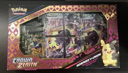 Pokemon TCG Crown Zenith Morpeko V-Union Playmat Premium Collection Worn Box - Image 1