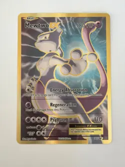 Pokemon TCG Mewtwo EX 103/108 Ultra Rare, Evolutions NM - Image 1
