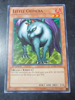 Yugioh SDOK-EN020 Little Chimera Common 1st Edition - Image 1