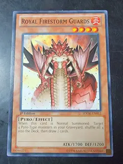 Yugioh Royal Firestorm Guards SDOK-EN012 Common 1st Edition - Image 1