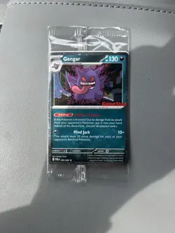 Pokemon Gengar GameStop Promo Card 050/088 ReverseHolo Pokemon TCG Perfect Order - Image 1