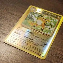Raichu 36/108 NM-LP Reverse Holo Rare 2016 Pokemon XY Evolutions Base Set Card - Image 2