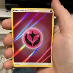 Pokemon Fairy Energy Holo Basic 2017 Pokemon TCG Card Stock Card English - Image 1