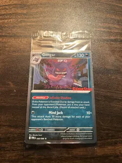 Pokemon Gengar GameStop Promo Card 050/088 - TCG Stage 2 Mind Jack 130 HP - Image 1