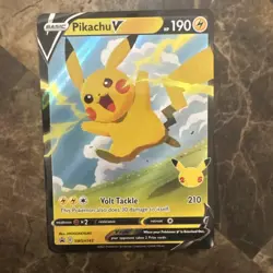 Pikachu V SWSH143 SWSH: Sword & Shield Promo Cards Holo - Image 1