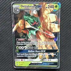 Decidueye GX - 12/149 - Pokemon Sun & Moon Base Set Ultra Rare Card HP - Image 1