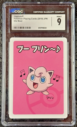 POKEMON JIGGLYPUFF PLAYING CARDS (2019) JPN OLD MAID 💎 CGC 9 - Image 1