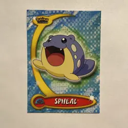 Pokemon Advanced Challenge Spheal Topps Collectible Card - Image 1