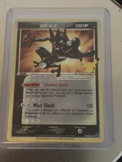 Pokemon Greninja Star Promo Holo SWSH144 Sword & Shield SWSH Promo Card - Image 1