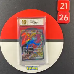 Pokemon S-Chinese Card CSV6C-144/128 SR Roaring Moon ex Grade10 - Image 1