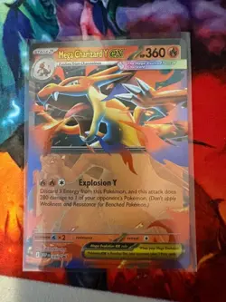 Mega Charizard Y ex - Promo ME: Mega Evolution Promo 030 NM w/ Code Card - Image 1