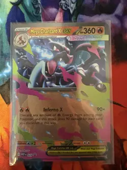 Mega Charizard X ex - Promo ME: Mega Evolution Promo 029 NM w Code Card - Image 1