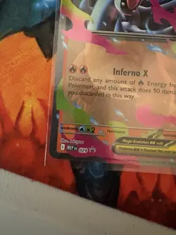 Mega Charizard X ex - Promo ME: Mega Evolution Promo 029 NM w Code Card - Image 3