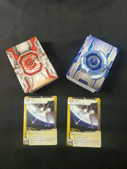 WOTC Netrunner Lot CCG Collection Unsorted Blue Red Mix See Detailed Pics - Image 1