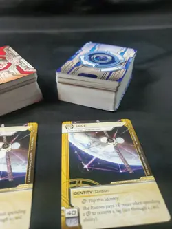 WOTC Netrunner Lot CCG Collection Unsorted Blue Red Mix See Detailed Pics - Image 3