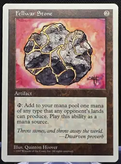 Fellwar Stone - Core Set 4th Edition Regular Uncommon LP - Image 1
