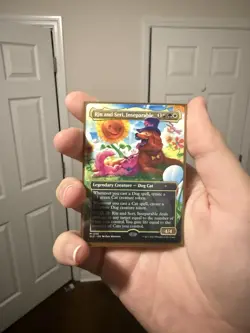 Magic the Gathering Run And Seri Commander Deck With Sleeves And Box - Image 1