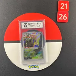 Pokemon Chinese Scarlet & Violet Mabosstiff CSV3C 135/130 AR Grade10 - Image 1