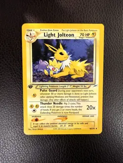 🔥 Light Jolteon [1st Edition] #48 Pokemon Neo Destiny - LP 🔥 - Image 1