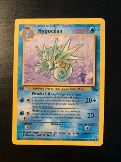 Carte Pokemon : Hypocean 42/62 Edition 1 Fossile Wizards Francaise - Image 1