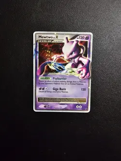 Pokemon Card Promo Mewtwo LV.X DP28 Diamond and Pearl Holo Eng - Image 1