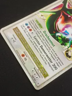 Rayquaza C Lv X 146/111 Aufstieg Der Rivalen Holo Deutsch NM Pokemon - Image 2