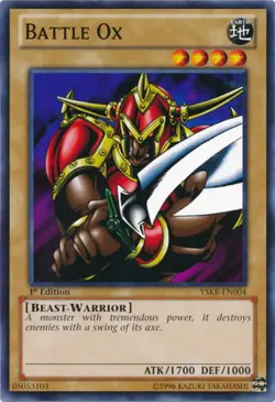 Battle Ox - YSKR-EN004 - Common - Unlimited Edition - Near Mint - Image 1