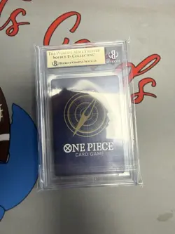 Namco Roronoa Zoro Alternate Art Manga Foil Secret Rare Beckett 10 OP06-118 2024 - Image 2