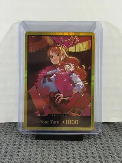 DON!! Card (Nami) (Gold) Extra Booster: One Piece Heroines Edition-NM-Eng! 🔥 - Image 1