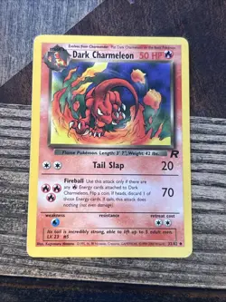 Dark Charmeleon 32/82 Team Rocket Regular Wotc Vintage Pokemon Card - Image 1