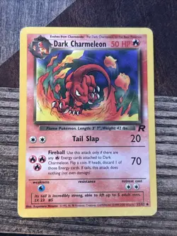 Dark Charmeleon 32/82 Team Rocket Regular Wotc Vintage Pokemon Card - Image 2