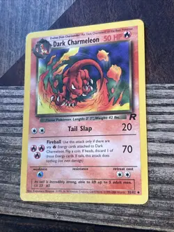 Dark Charmeleon 32/82 Team Rocket Regular Wotc Vintage Pokemon Card - Image 3