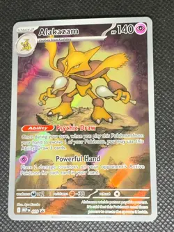 Alakazam MEP009 - Mega Evolution Promo Pokemon Card - NM - Image 1