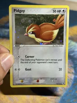 Pidgey 73/112 Ex FireRed LeafGreen Reverse Holo Stamped Era Pokemon Card - Image 3