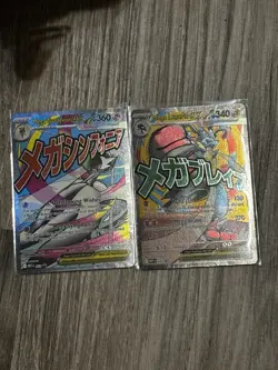 Nintendo Pokemon TCG EX Holo Mega Gardevoir EX Mega Lucario EX Card Lot x2 - Image 1