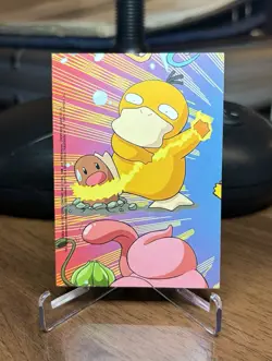 Pokemon Surfing Pikachu 25 8 of 10 Animation Series 2 Card Topps 2000 LP-NM - Image 2