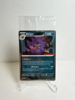 Pokemon Gengar GameStop Promo Card 050/088 Reverse Holo Pokemon - Sealed - Image 1