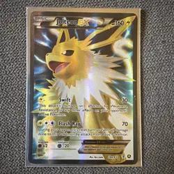 Pokemon TCG XY Generations Jolteon EX Full Art Holo Card 28a/83 Ultra Rare - Image 3