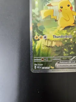 Pokemon Pikachu EX ASC EN 276/217 200 HP Basic Holo Electric Card 2026 - Image 5