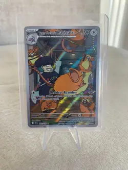 Team Rocket's Raticate - 202/182 - SV10: Destined Rivals NM/M Pokemon Card - Image 1