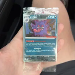 Pokemon Gengar Promo Stamped Holo Card GameStop Exclusive 050/088 2022 - Image 1