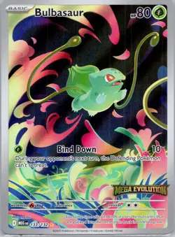 Bulbasaur - (Mega Evolution Stamped) Illustration Rare Miscellaneous Cards & Pro - Image 1